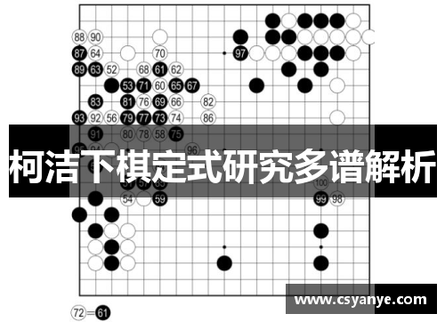 柯洁下棋定式研究多谱解析